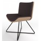 Review Upholstered Retro Lounge Chair With Criss Cross Frame